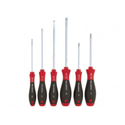 Set Șurubelnițe Phillips și Plate SoftFinish 6 Bucăți | Electronic-mag.ro | Componente Electronice