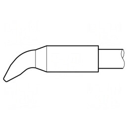 Vârf Șurubelniță Îndoită Longlife 2,2x1mm pentru Ciocan de Lipit | Electronic-mag.ro | Componente Electronice
