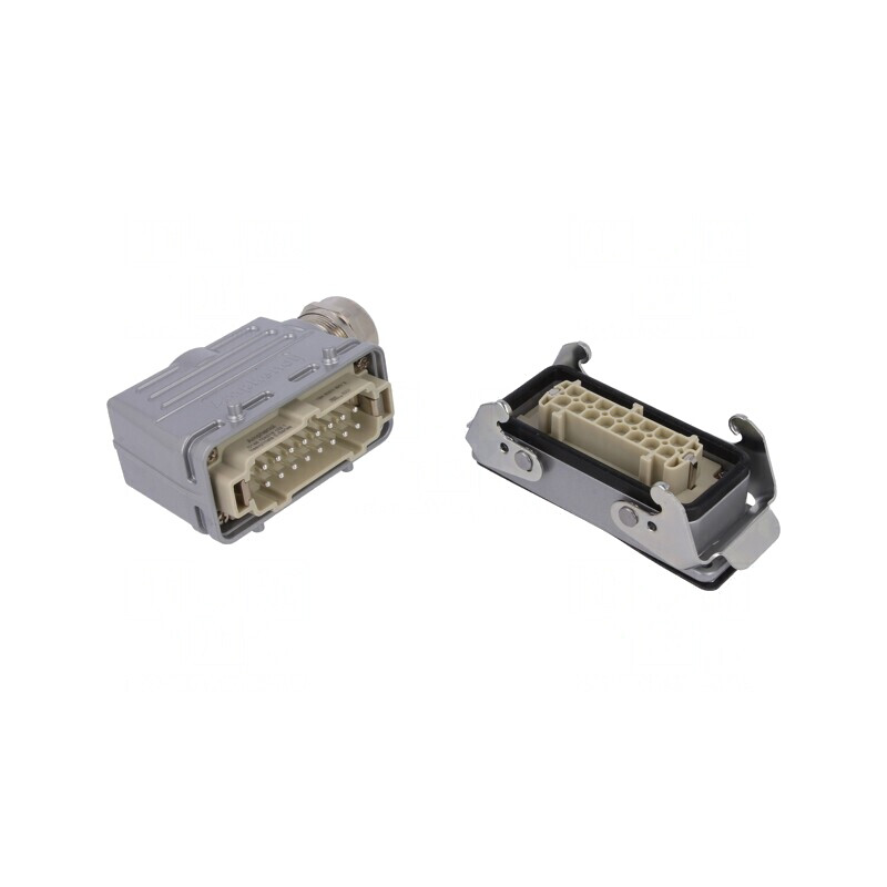 Conector HDC Tată-Mamă 16P E16 | Electronic-mag.ro | Componente Electronice Conector HDC Tată-Mamă 16P E16 | Electronic-mag.ro | Componente Electronice