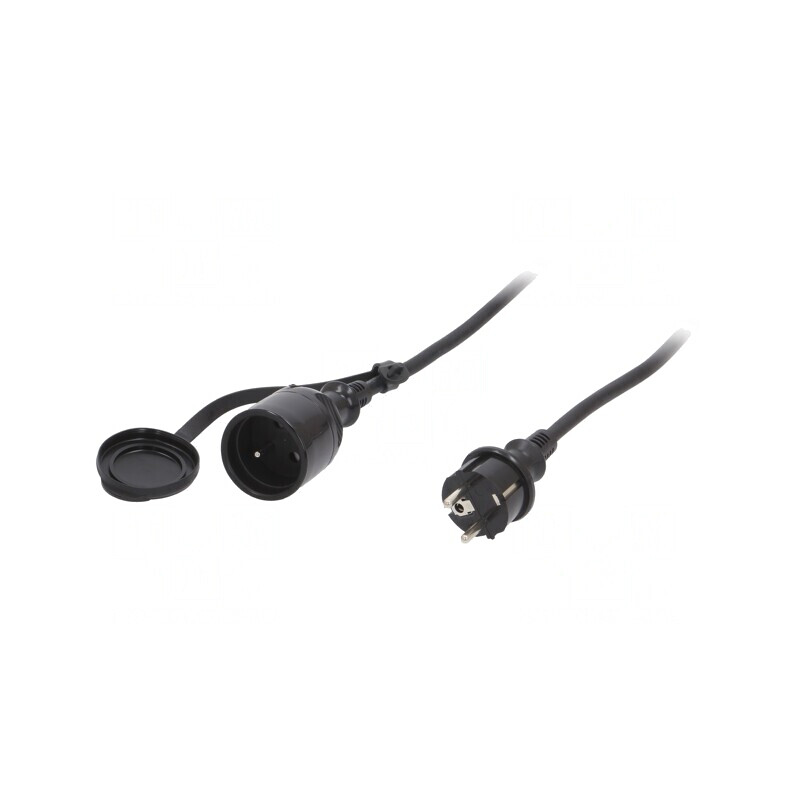 Prelungitor Alimentare 25m Negru 16A | Electronic-mag.ro | Componente Electronice Prelungitor Alimentare 25m Negru 16A | Electronic-mag.ro | Componente Electronice