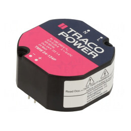 Alimentator încastrabil 24W 24V 1A 53x51x25mm TMW | Electronic-mag.ro | Componente Electronice