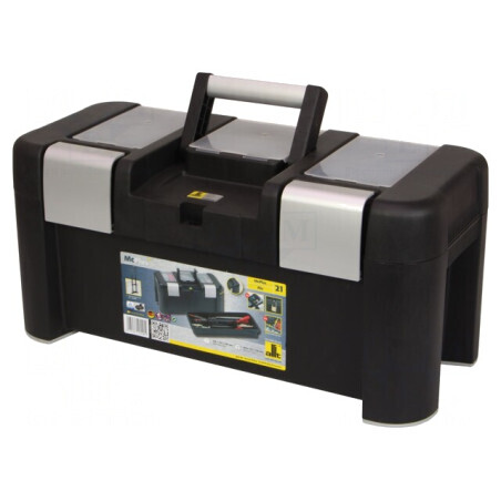 Cutie de unelte 10L polipropilenă 530x250x250mm | Electronic-mag.ro | Componente Electronice