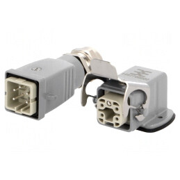 Set Conector HDC Tată-Mamă Soclu-Mufă 5 PIN | Electronic-mag.ro | Componente Electronice
