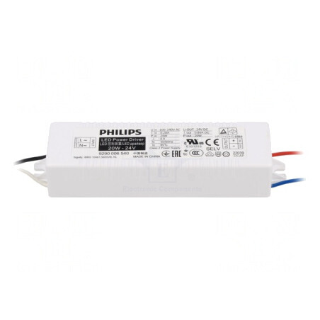 Driver LED 20W 24V 100-240V AC | Electronic-mag.ro | Componente Electronice