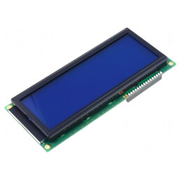 LCD Afișaj 4x20 cu Lumină de Fundal Albastră | Electronic-mag.ro | Componente Electronice