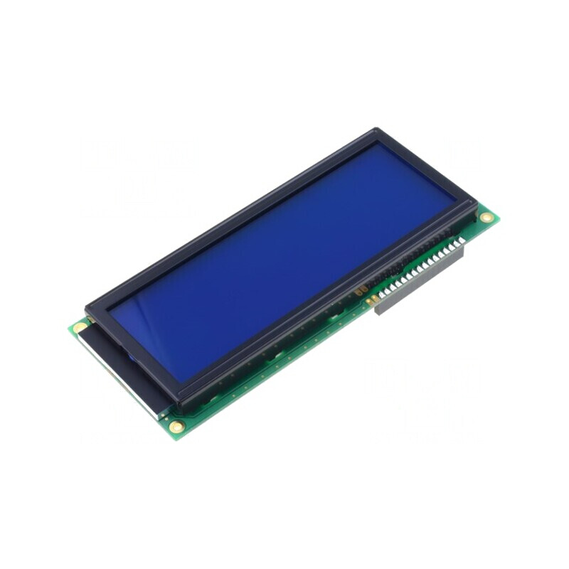 LCD Afișaj 4x20 cu Lumină de Fundal Albastră | Electronic-mag.ro | Componente Electronice
