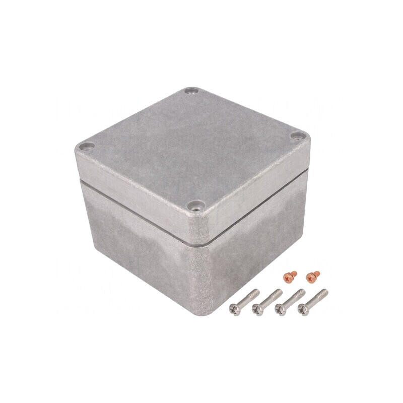 Carcasă Universală Aluminiu 125x125x90mm Naturală | Electronic-mag.ro | Componente Electronice Carcasă Universală Aluminiu 125x125x90mm Naturală | Electronic-mag.ro | Componente Electronice