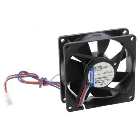 Ventilator Axial DC 12V 8412N/2GLE-256 | Electronic-mag.ro | Componente Electronice