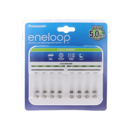 Încărcător cu Microprocesor pentru Baterii Ni-MH AA/AAA BQ-CC63 | Electronic-mag.ro | Componente Electronice
