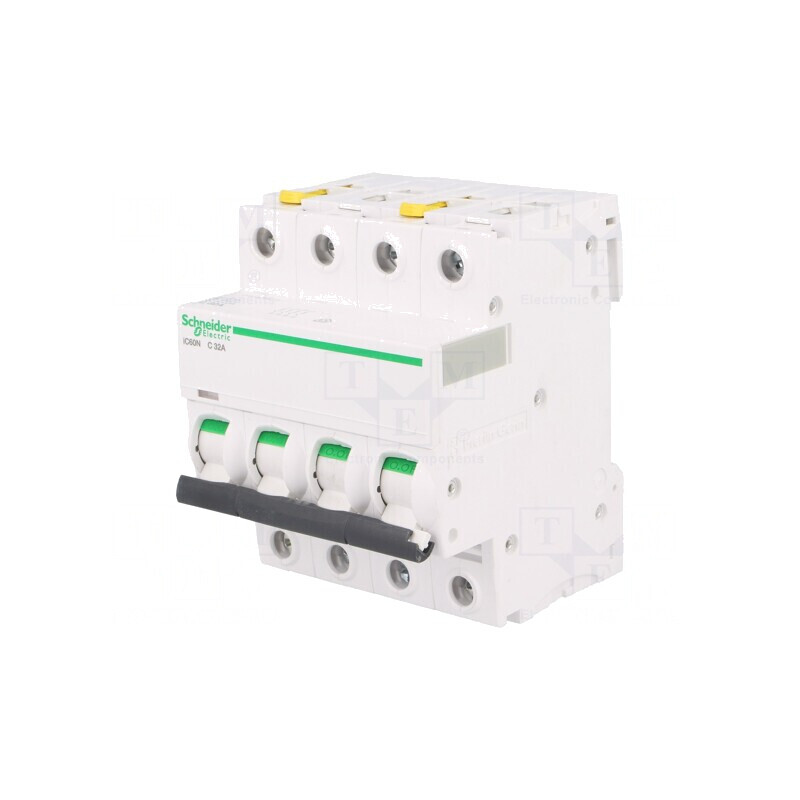 Întrerupător de Supracurent 32A 4P 400V C | Electronic-mag.ro | Componente Electronice