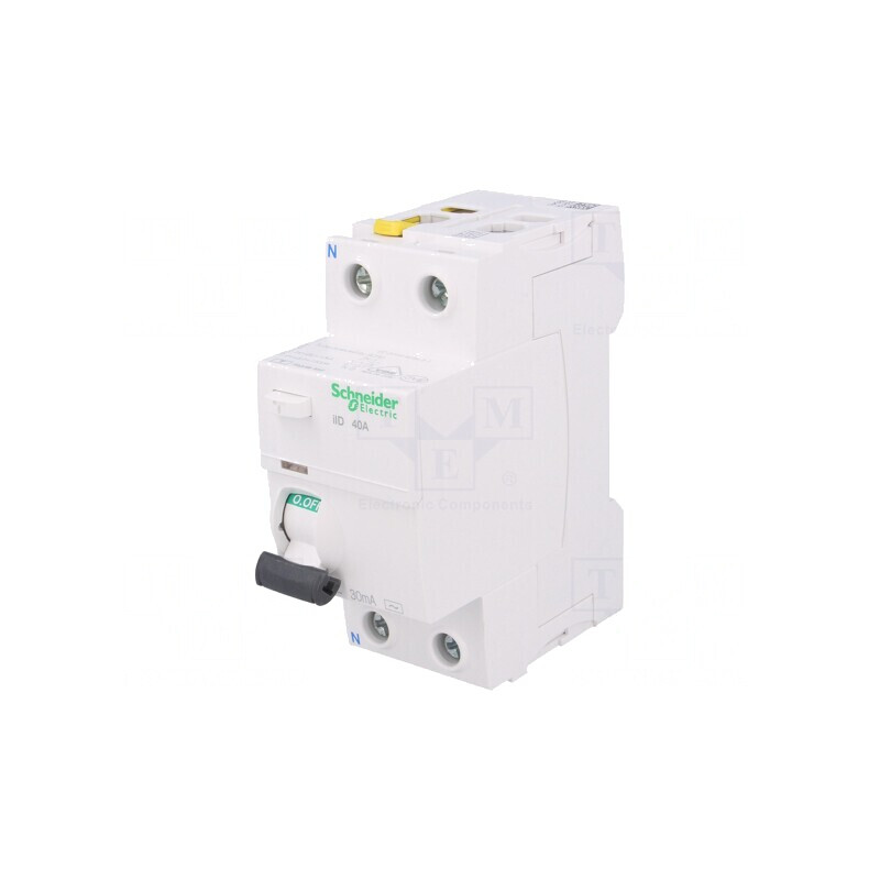 Întrerupător diferențial 40A 30mA 2P 400VAC | Electronic-mag.ro | Componente Electronice