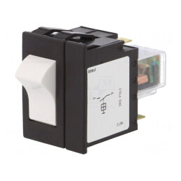 Întrerupător de supracurent 400VAC 60VDC 12A DPST MCB | Electronic-mag.ro | Componente Electronice