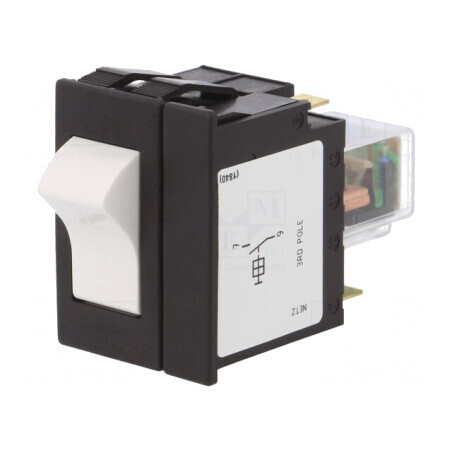 Întrerupător de supracurent 400VAC 60VDC 12A DPST MCB | Electronic-mag.ro | Componente Electronice