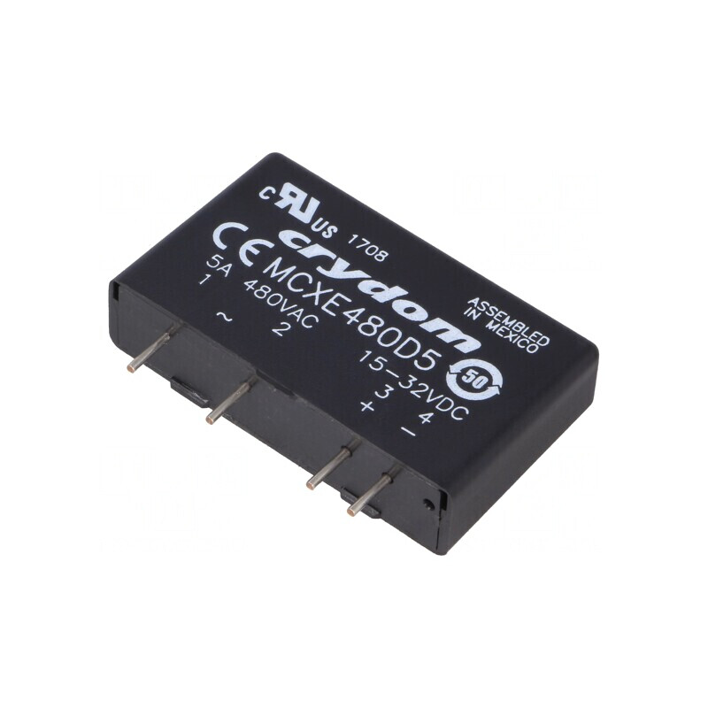 Releu Semiconductor Monofazat 5A 15-32VAC 48-660VAC | Electronic-mag.ro | Componente Electronice