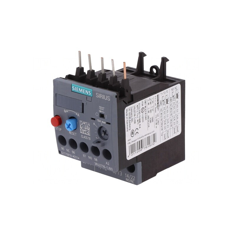Releu Termic 3RT20 S00 cu Șuruburi | Electronic-mag.ro | Componente Electronice