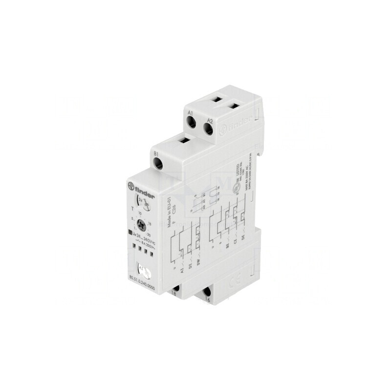 Timer Programabil 0,1s-24h 250VAC 8A | Electronic-mag.ro | Componente Electronice