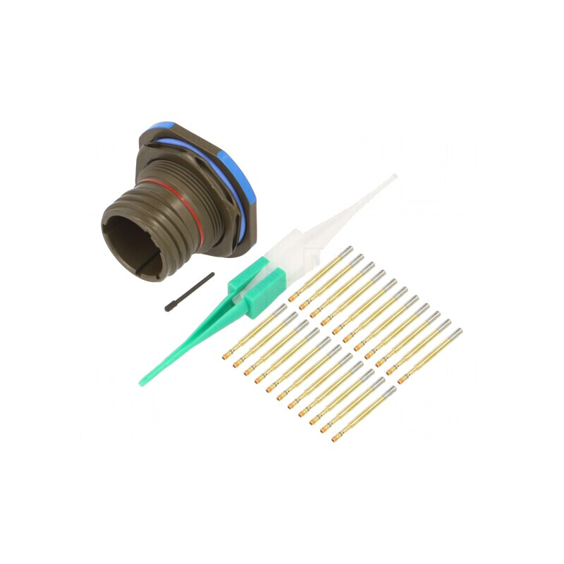 Conector Militar Dimensiune 13 MIL-DTL-38999 Series III Oliv | Electronic-mag.ro | Componente Electronice Conector Militar Dimensiune 13 MIL-DTL-38999 Series III Oliv | Electronic-mag.ro | Componente Electronice