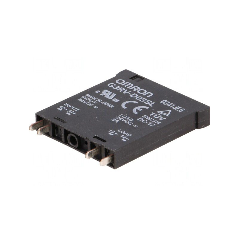 Releu Semiconductor 3A G3RV-D03SL 24V DC | Electronic-mag.ro | Componente Electronice