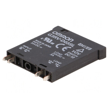 Releu Semiconductor 3A G3RV-D03SL 24V DC | Electronic-mag.ro | Componente Electronice