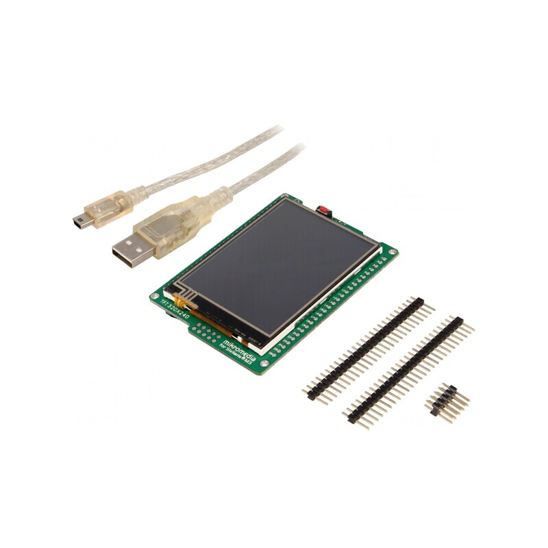 Ecran TFT 2,8" 240x320 cu Controler ILI9341 și uC PIC32MX460F512L | Electronic-mag.ro | Componente Electronice