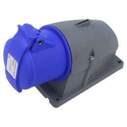 Conector de Alimentare AC Trifazat Soclu Mamă IP44 | Electronic-mag.ro | Componente Electronice