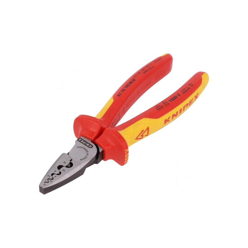 Unealtă de sertizare manșoane cablu neizolate 0,25-16mm² | Electronic-mag.ro | Componente Electronice Unealtă de sertizare manșoane cablu neizolate 0,25-16mm² | Electronic-mag.ro | Componente Electronice