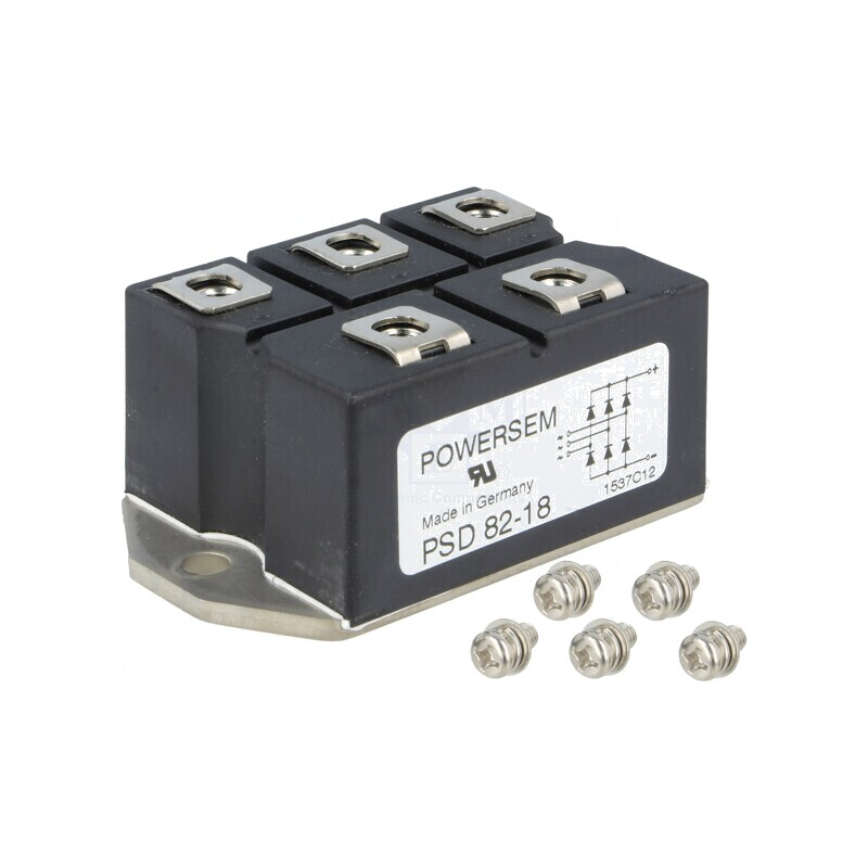 Punte Redresoare Trifazat 1,8kV 88A 750A Modul | Electronic-mag.ro | Componente Electronice