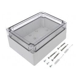 Carcasă universală policarbonat 152x202x90mm | Electronic-mag.ro | Componente Electronice