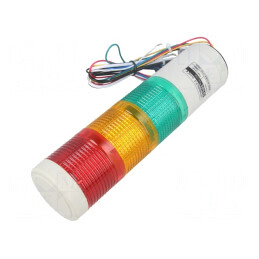 Coloană de Semnalizare LED Roşu/Ambră/Verde | Electronic-mag.ro | Componente Electronice