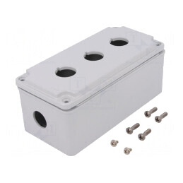 Carcasă pentru pilot IP66/IP67 80x170x73mm | Electronic-mag.ro | Componente Electronice