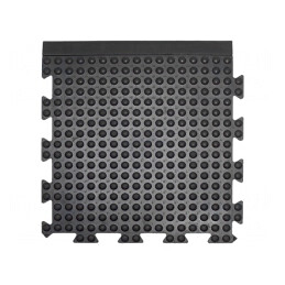 Covor Anti-Oboseală Negru 0.5m x 0.5m | Electronic-mag.ro | Componente Electronice