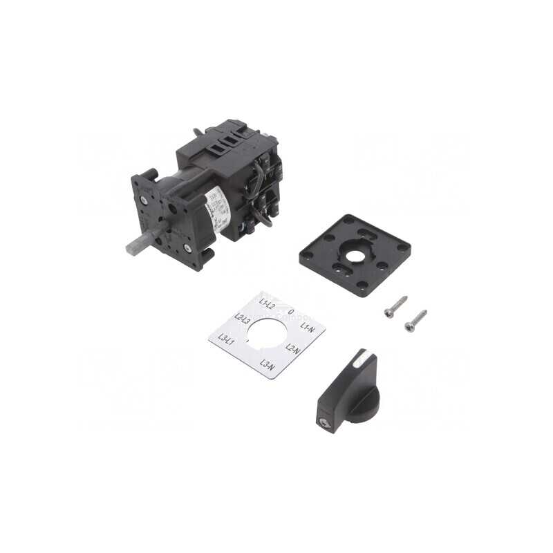 Comutator cu Came pentru Voltmetre 12A 7 Pozitii | Electronic-mag.ro | Componente Electronice