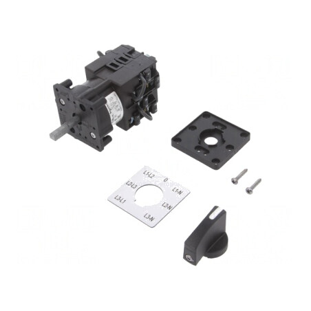 Comutator cu Came pentru Voltmetre 12A 7 Pozitii | Electronic-mag.ro | Componente Electronice