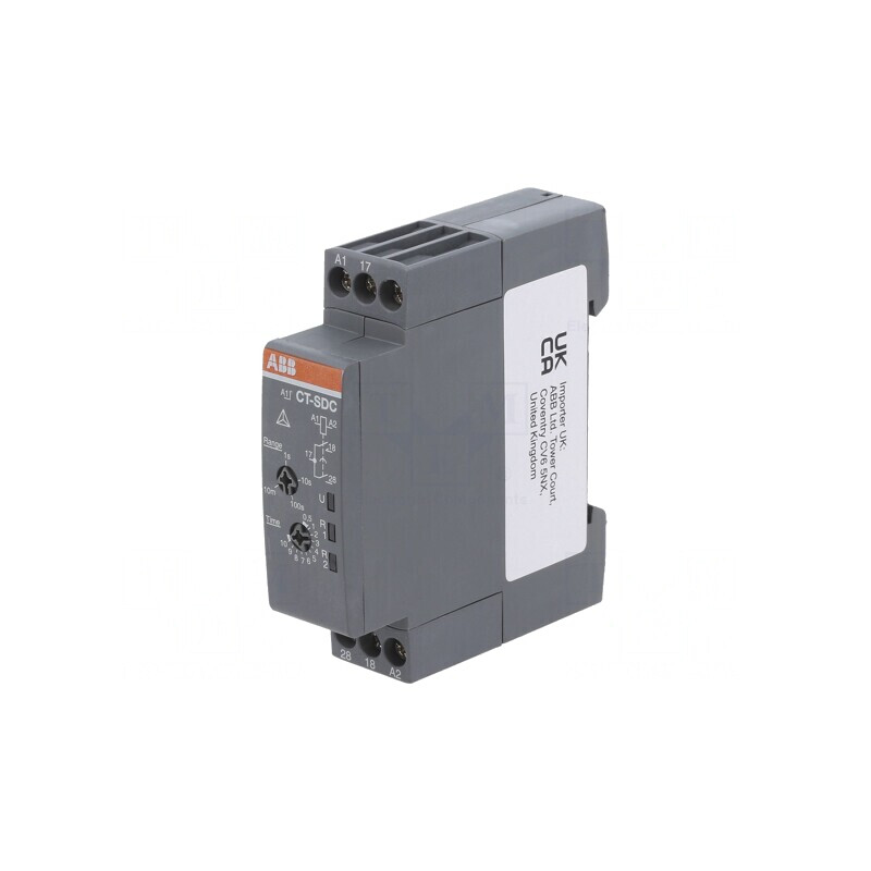 Timer SPDT 0,05-10min pentru șină DIN 24-240VAC 24-48VDC | Electronic-mag.ro | Componente Electronice