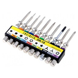 Kit Capete Șurubelniță 1/4 10 Bucăți | Electronic-mag.ro | Componente Electronice