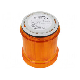 Semnalizator LED Portocaliu 24V IP66 | Electronic-mag.ro | Componente Electronice