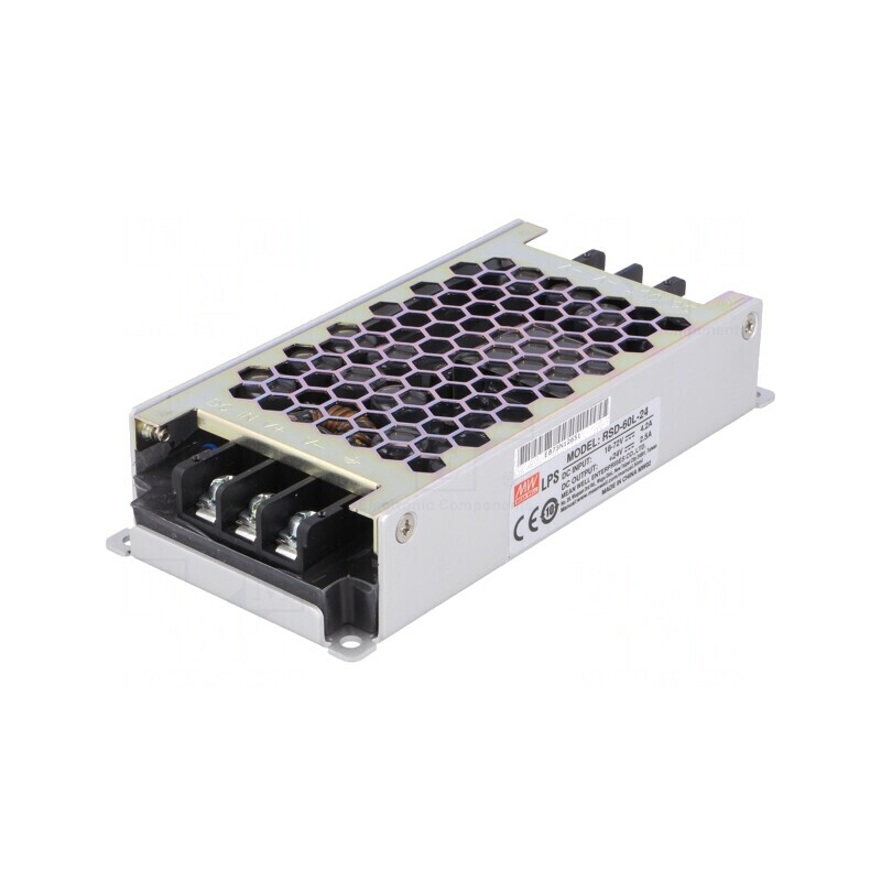 Convertor DC/DC 60W 18-72V la 24V 2.5A | Electronic-mag.ro | Componente Electronice Convertor DC/DC 60W 18-72V la 24V 2.5A | Electronic-mag.ro | Componente Electronice