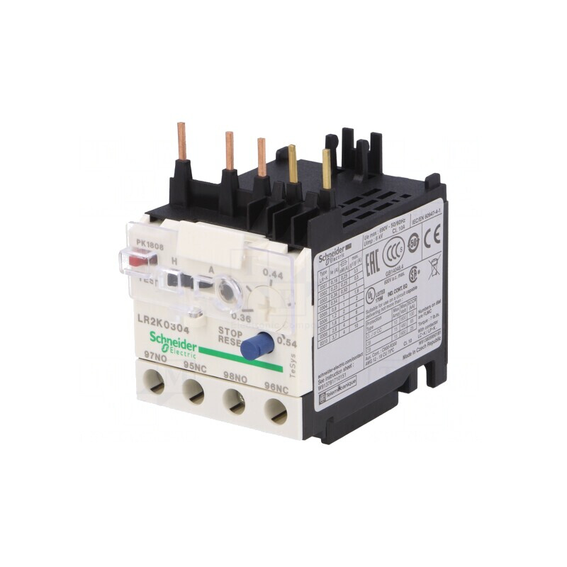 Releu Termic TeSys K NO NC LR2K0304 | Electronic-mag.ro | Componente Electronice Releu Termic TeSys K NO NC LR2K0304 | Electronic-mag.ro | Componente Electronice