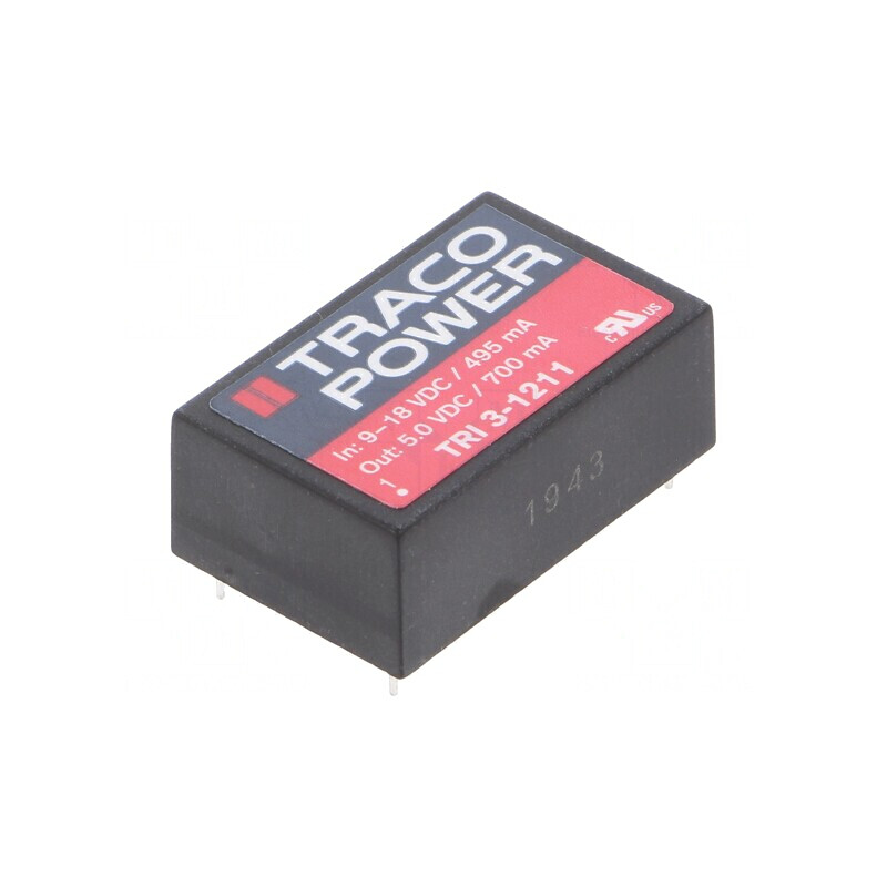Convertor DC/DC 3,5W 9-18V la 5V 700mA DIP24 | Electronic-mag.ro | Componente Electronice Convertor DC/DC 3,5W 9-18V la 5V 700mA DIP24 | Electronic-mag.ro | Componente Electronice