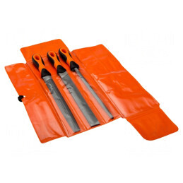 Kit pile semilună metal 250mm cu geantă | Electronic-mag.ro | Componente Electronice
