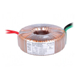 Transformator toroidal 100VA 230V 12V/24V 4.16A/2.08A IP00