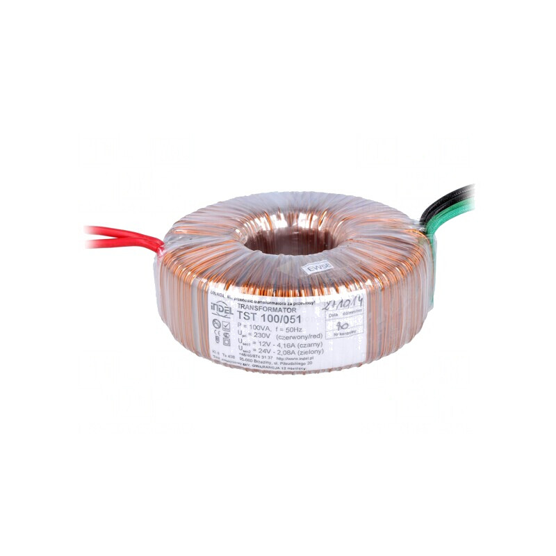 Transformator toroidal 100VA 230V 12V/24V 4.16A/2.08A IP00 | Electronic-mag.ro | Componente Electronice Transformator toroidal 100VA 230V 12V/24V 4.16A/2.08A IP00 | Electronic-mag.ro | Componente Electronice