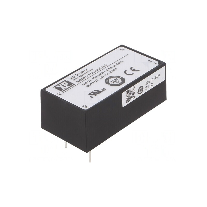 Convertor AC/DC 15W 24VDC ECL15US24-E | Electronic-mag.ro | Componente Electronice