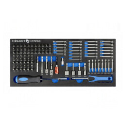 Set Capete Șurubelniță 107 Buc. în Inserție din Spumă | Electronic-mag.ro | Componente Electronice