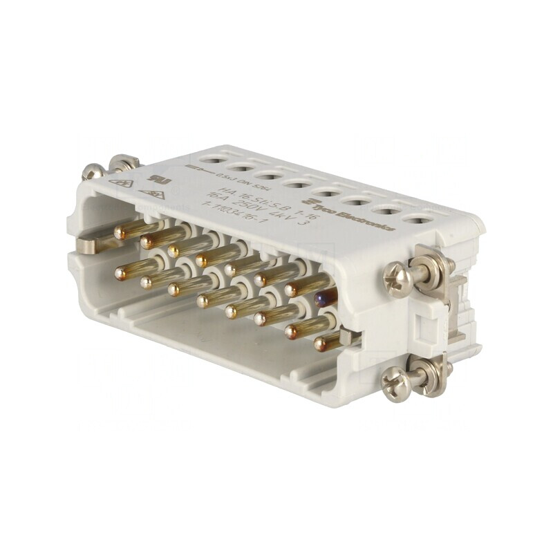Conector HDC tată 16 pini 16A 250V | Electronic-mag.ro | Componente Electronice Conector HDC tată 16 pini 16A 250V | Electronic-mag.ro | Componente Electronice