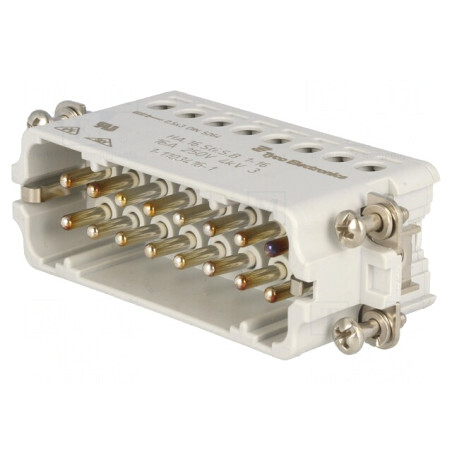 Conector HDC tată 16 pini 16A 250V | Electronic-mag.ro | Componente Electronice
