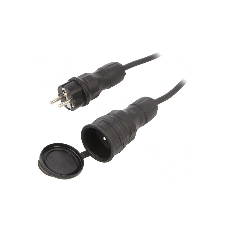 Prelungitor alimentare 20m negru 16A | Electronic-mag.ro | Componente Electronice Prelungitor alimentare 20m negru 16A | Electronic-mag.ro | Componente Electronice