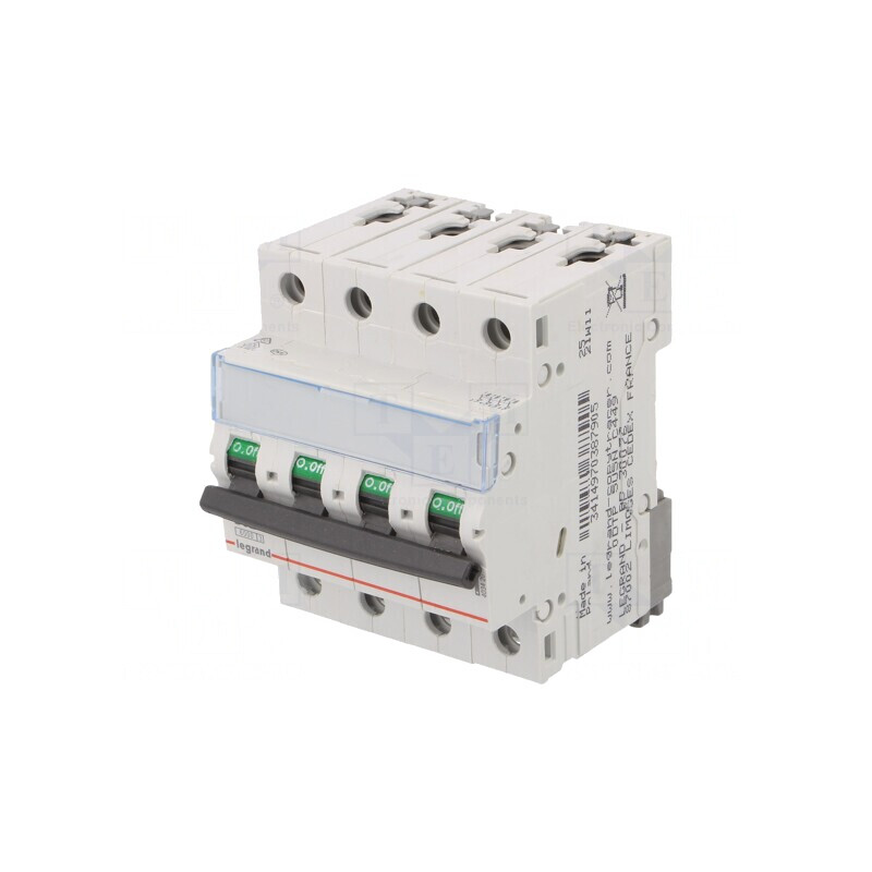 Întrerupător de Supracurent 32A 4 Poli 400V Caract. B | Electronic-mag.ro | Componente Electronice