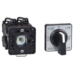 Comutator cu Came pentru Voltmetre 12A | Electronic-mag.ro | Componente Electronice
