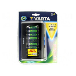 Încărcător Microprocesor Ni-MH AA/AAA cu LCD | Electronic-mag.ro | Componente Electronice